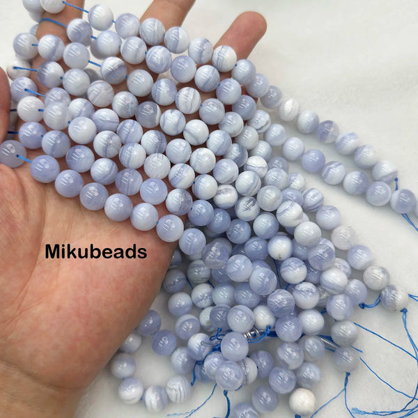 Blue Lace Agate Beads-ToShay.org