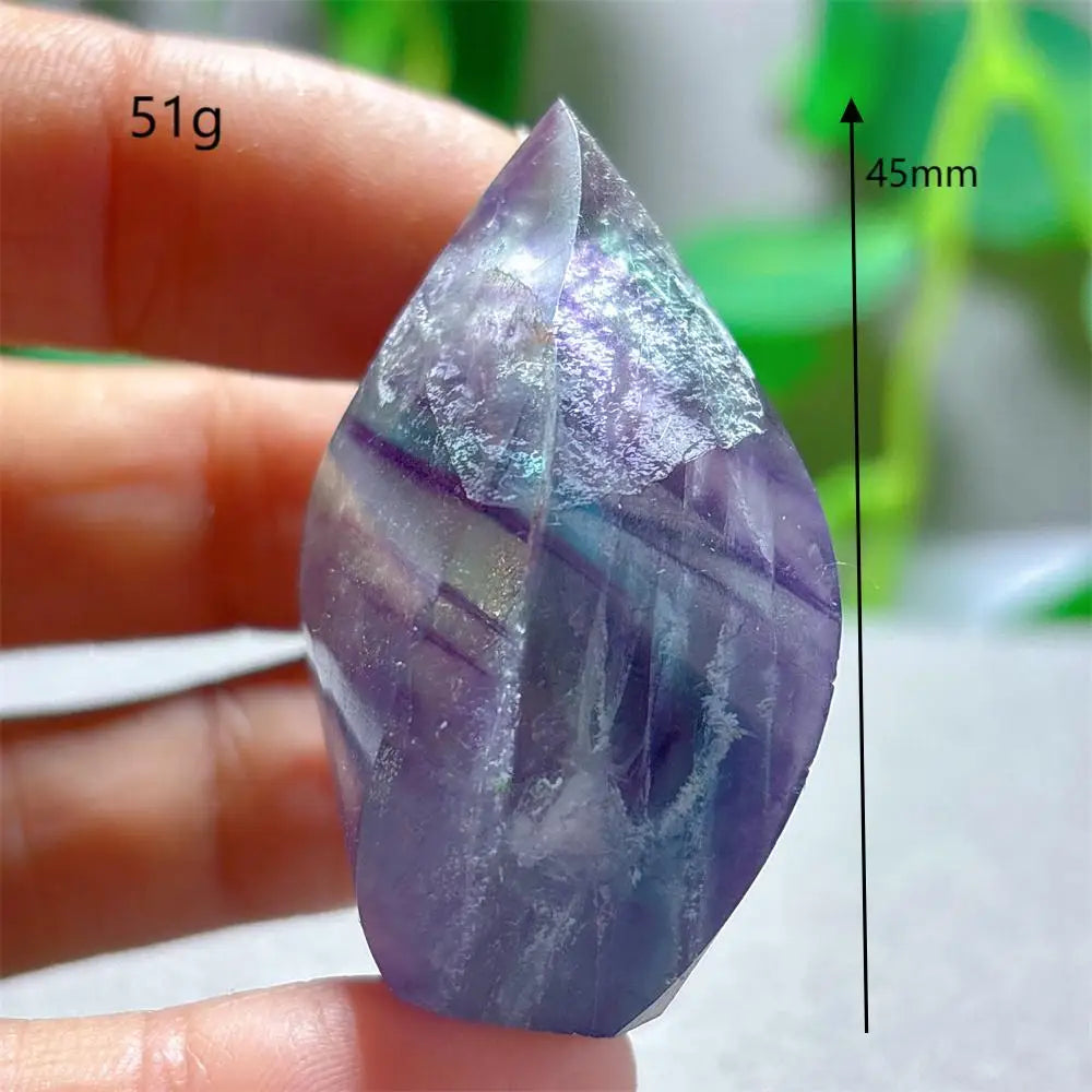 Rainbow Fluorite Flame-ToShay.org