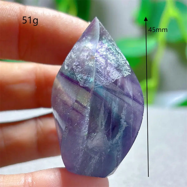 Rainbow Fluorite Flame-ToShay.org