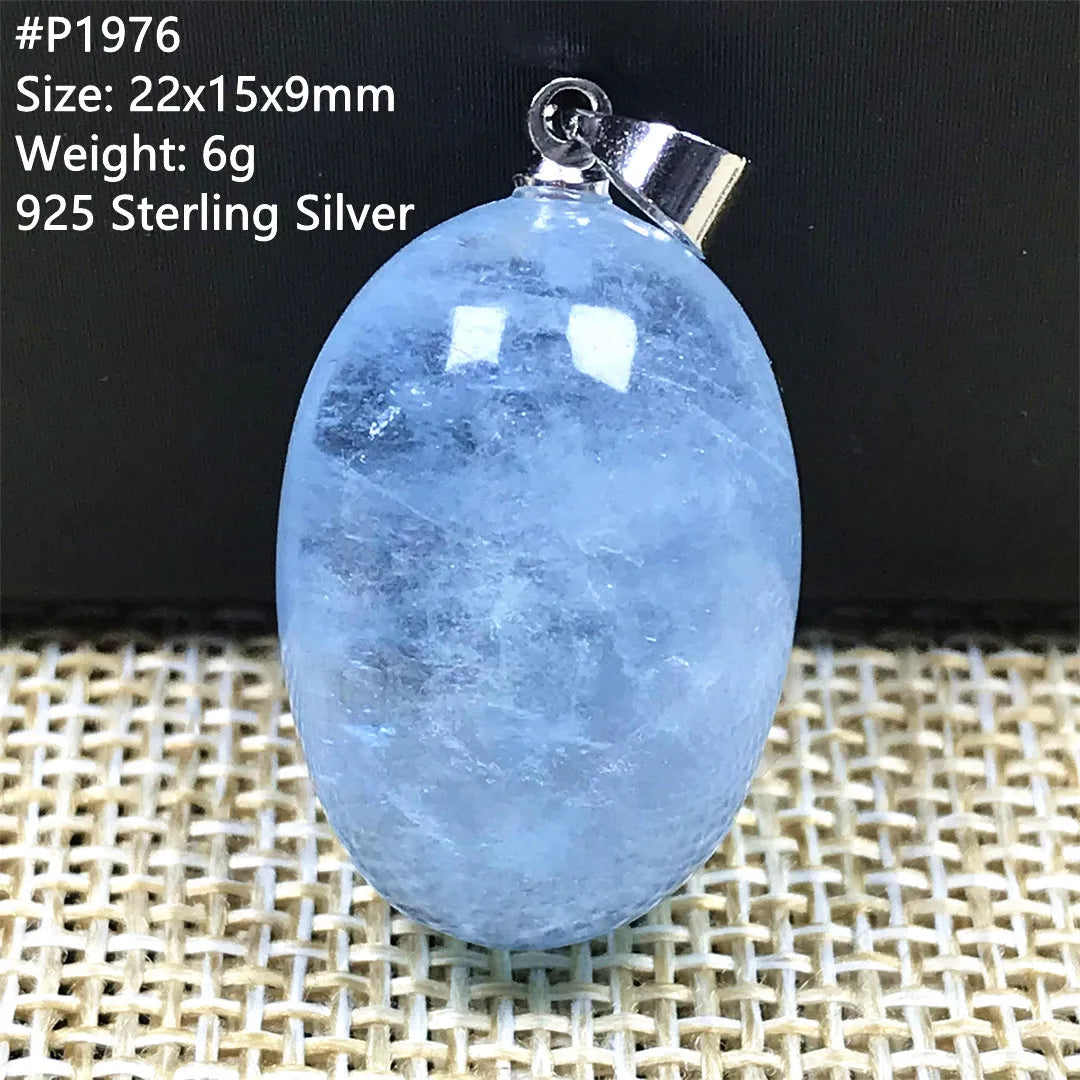 Blue Aquamarine Pendent-ToShay.org