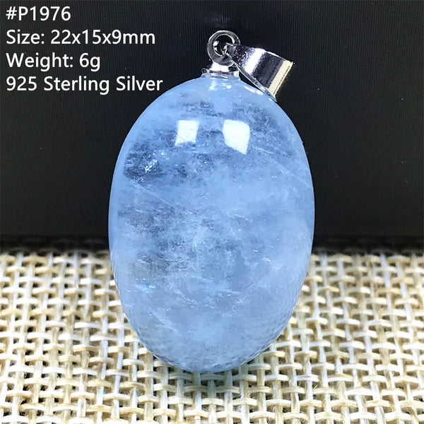 Blue Aquamarine Pendent-ToShay.org