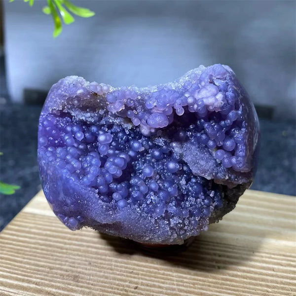 Purple Grape Agate Ball-ToShay.org