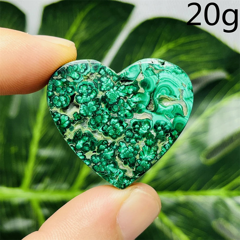 Green Malachite Heart-ToShay.org