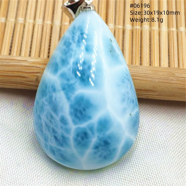 Blue Larimar Pendant-ToShay.org