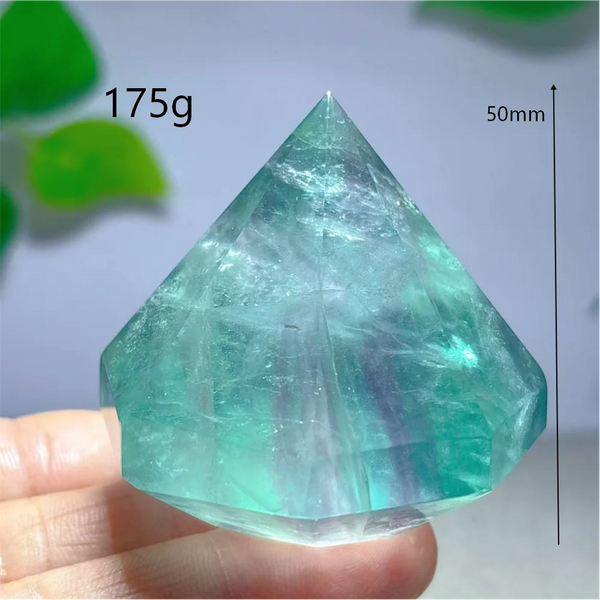 Rainbow Fluorite Diamond-ToShay.org