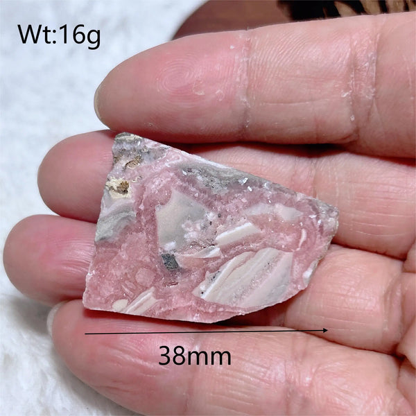 Pink Rhodochrosite Slice-ToShay.org