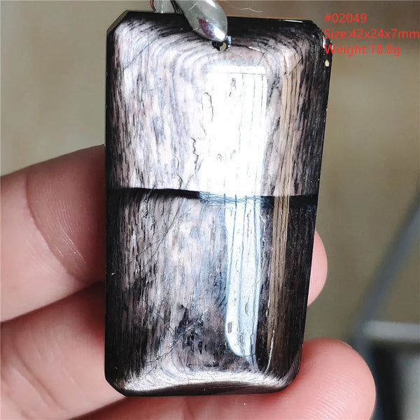 Black Hypersthene Pendant-ToShay.org