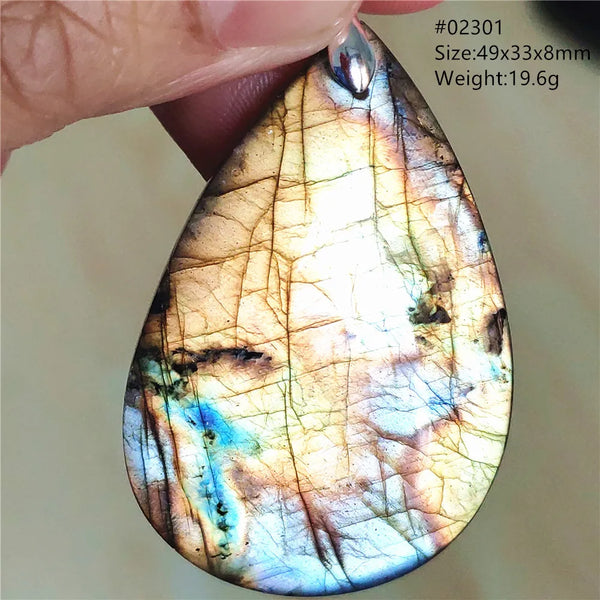 Blue Labradorite Pendant-ToShay.org