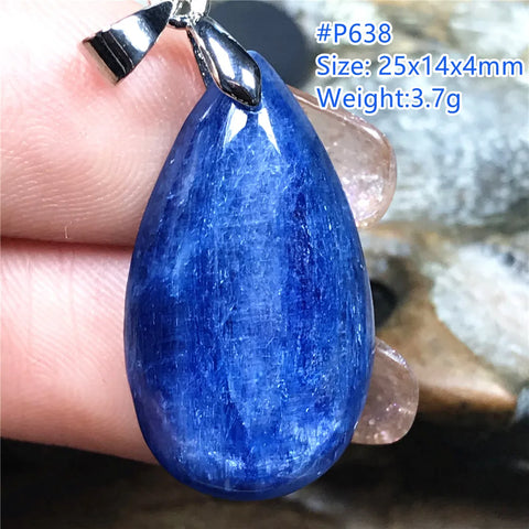 Blue Kyanite Pendant-ToShay.org