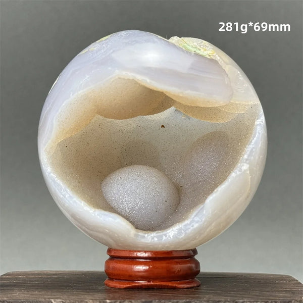 Yellow Quartz Agate Druzy-ToShay.org