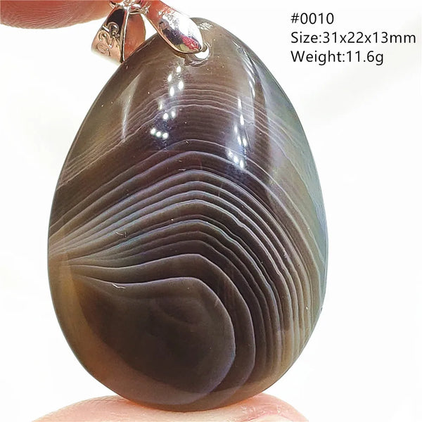 Black Agate Pendant-ToShay.org