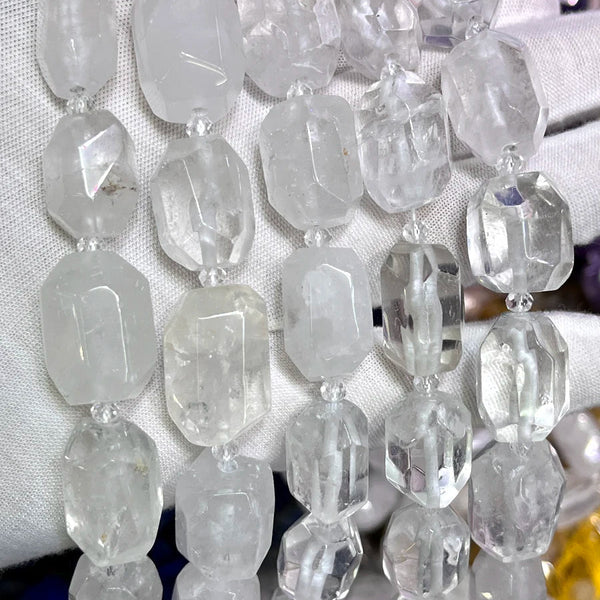 White Crystal Beads-ToShay.org