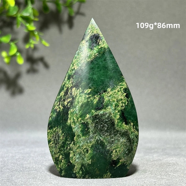 Green Emerald Agate Torch-ToShay.org
