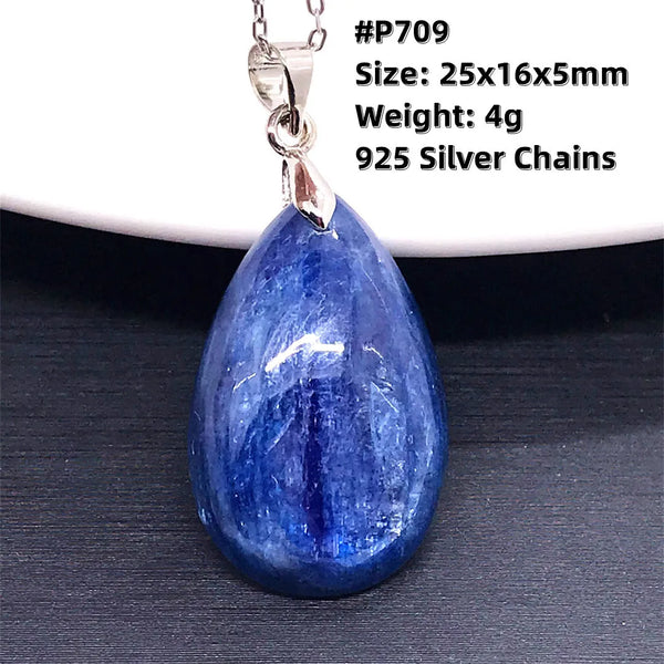 Blue Kyanite Pendant-ToShay.org