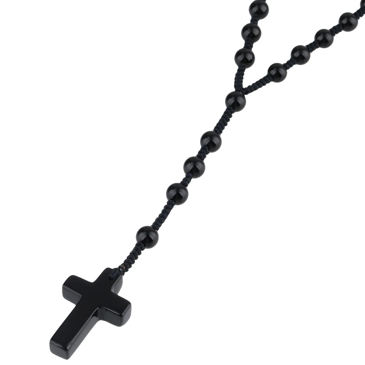 Mixed Crystal Bead Rosary-ToShay.org