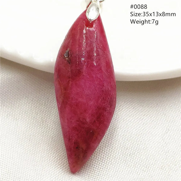 Red Rhodonite Pendant-ToShay.org