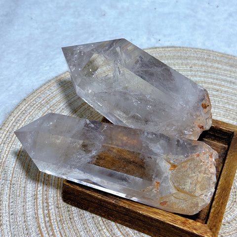 Clear Rainbow Quartz Tower-ToShay.org