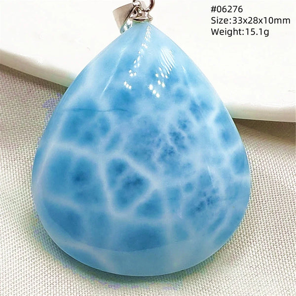 Blue Larimar Pendant-ToShay.org