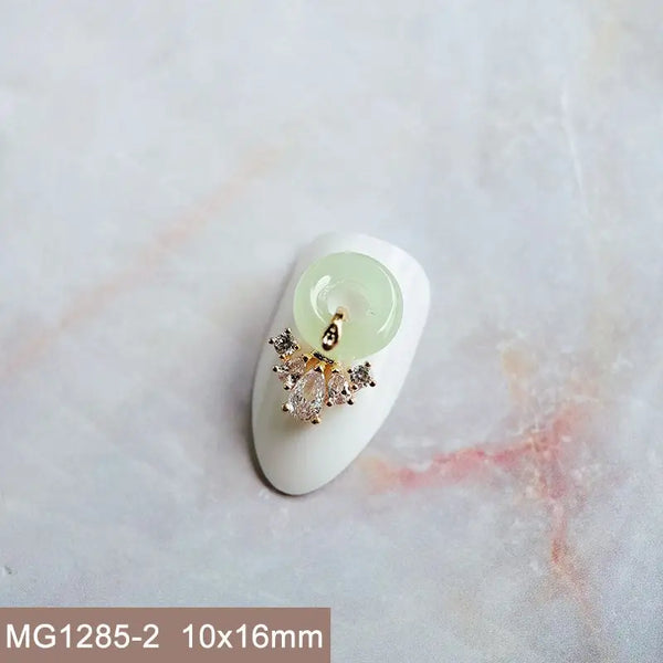 Mixed Gold Crystal Charms-ToShay.org