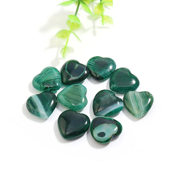 Mixed Stripe Agate Hearts-ToShay.org