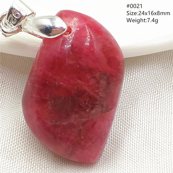 Red Rose Rhodonite Pendant-ToShay.org