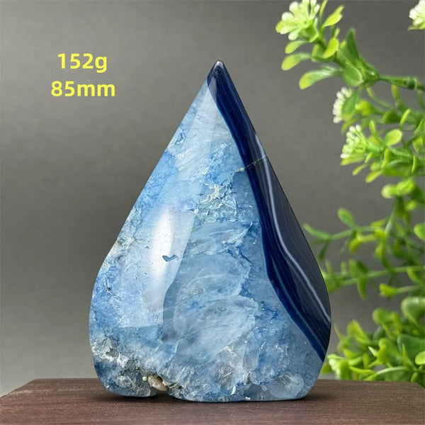 Blue Agate Torch-ToShay.org