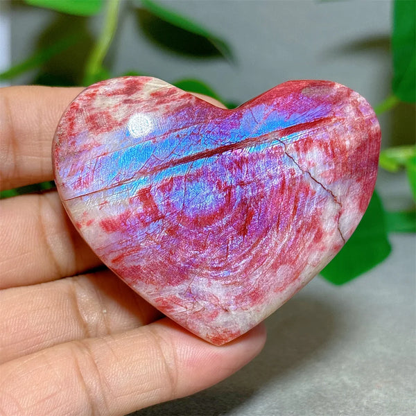 Red Moonstone Heart-ToShay.org
