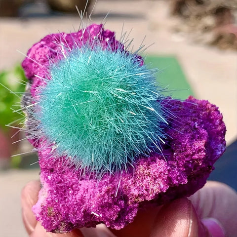 Green Zeolite Crystal Clusters-ToShay.org