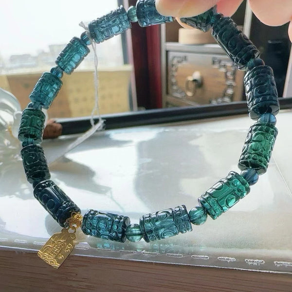 Blue Tourmaline Bracelet-ToShay.org
