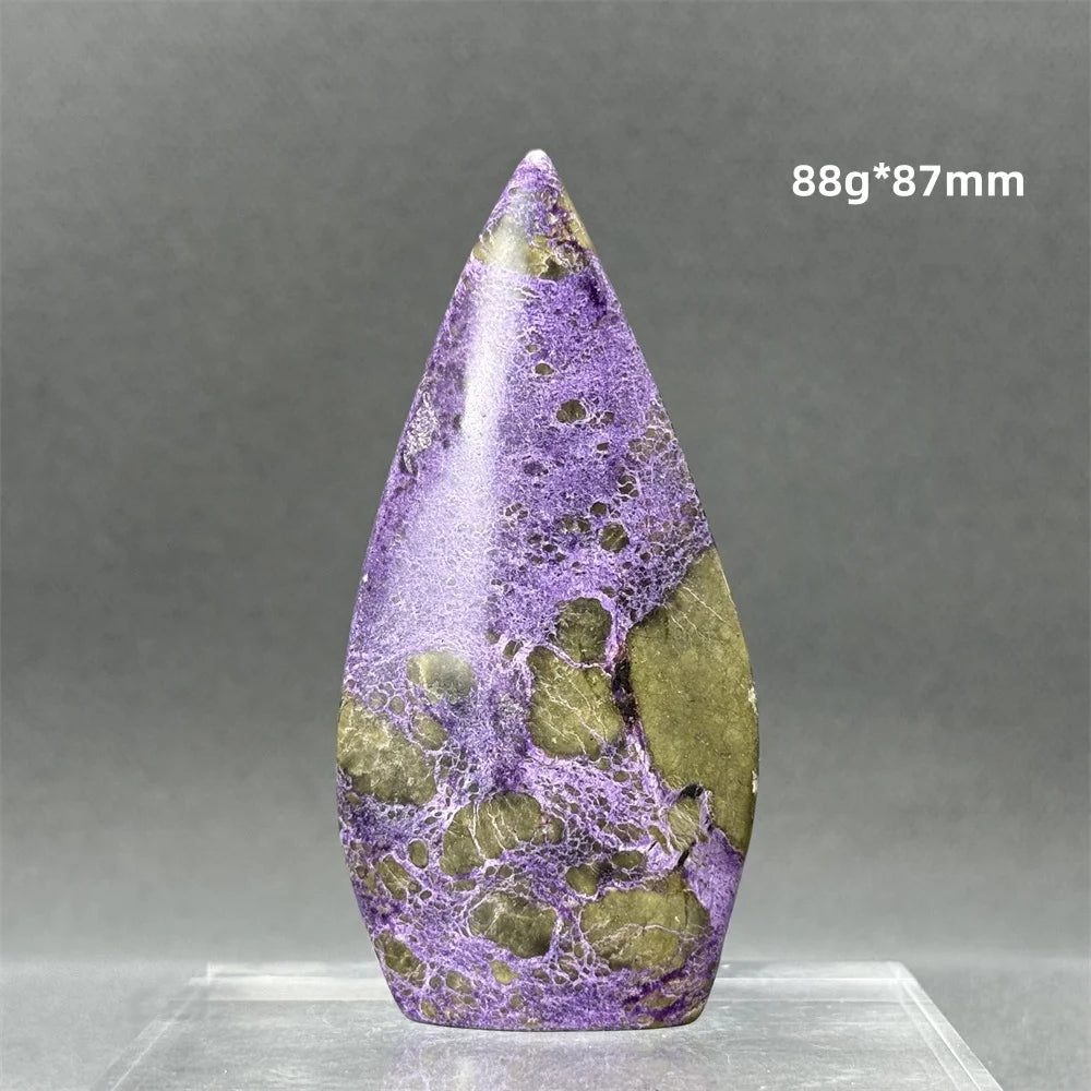 Purple Stone Torch-ToShay.org