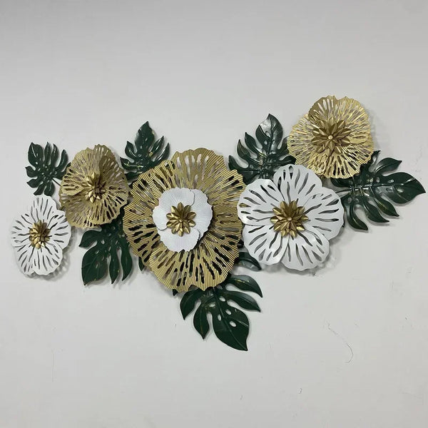Flower Iron Wall Art-ToShay.org