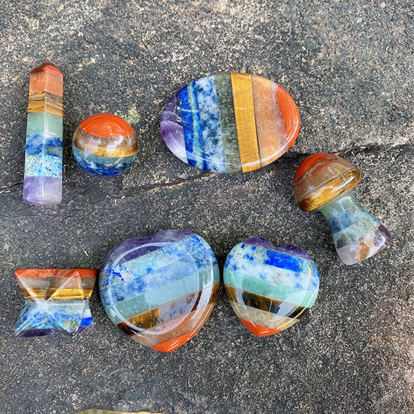 Chakra Rainbow Stones-ToShay.org