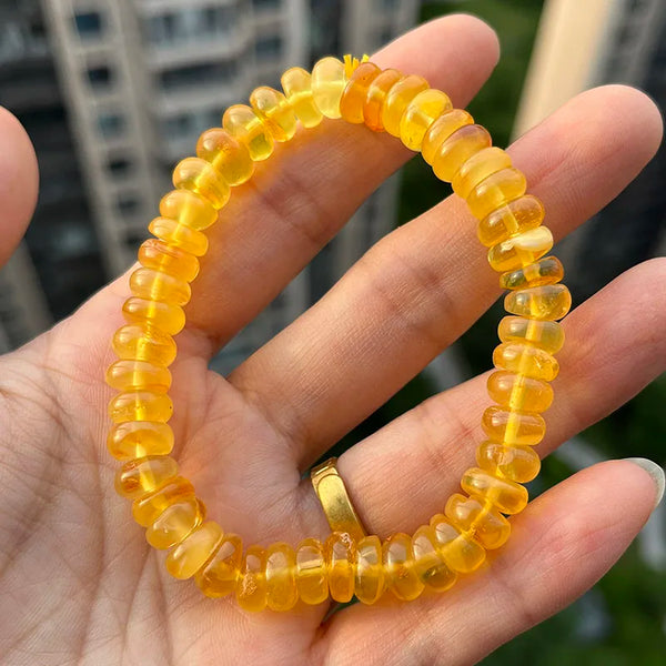 Yellow Amber Bracelet-ToShay.org