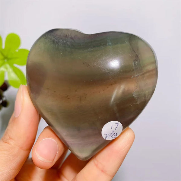 Rainbow Fluorite Hearts-ToShay.org