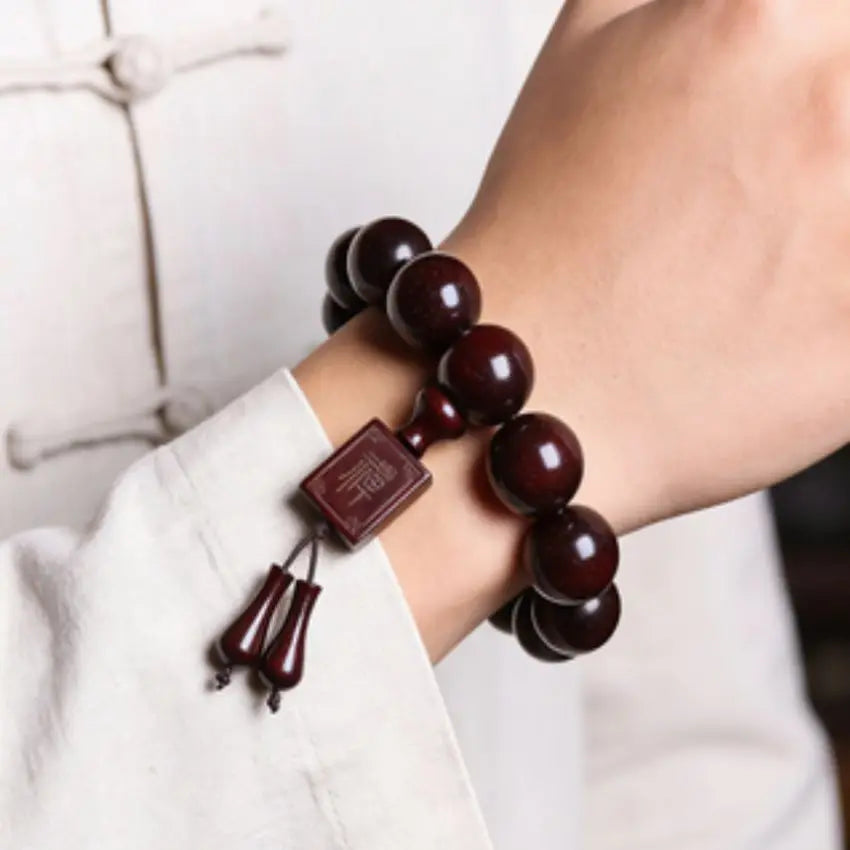 Red Sandalwood Bracelet-ToShay.org