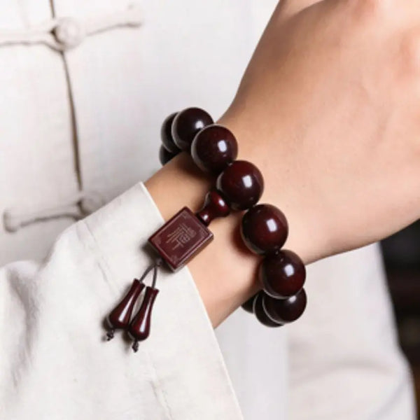 Red Sandalwood Bracelet-ToShay.org