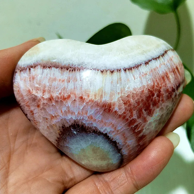 Pink Pork Stone Heart-ToShay.org