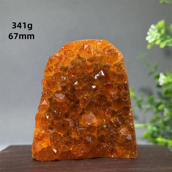 Orange Citrine Cave Cluster-ToShay.org