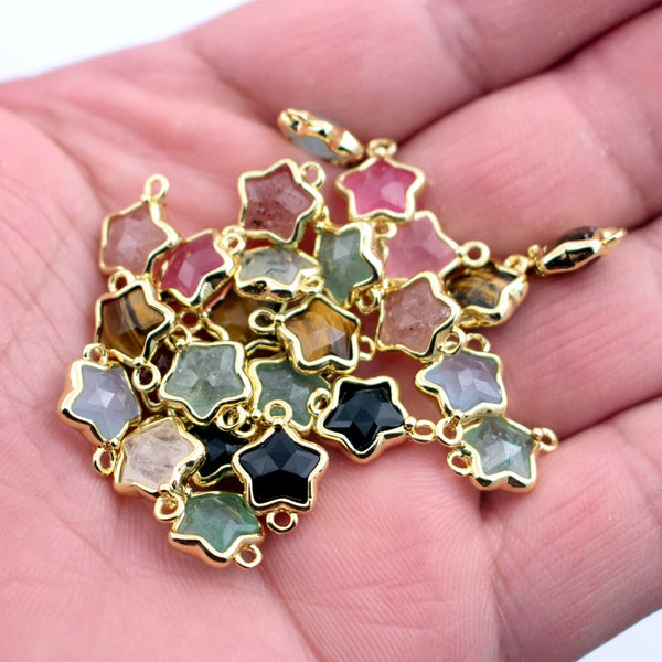 Mixed Crystal Star Charms-ToShay.org
