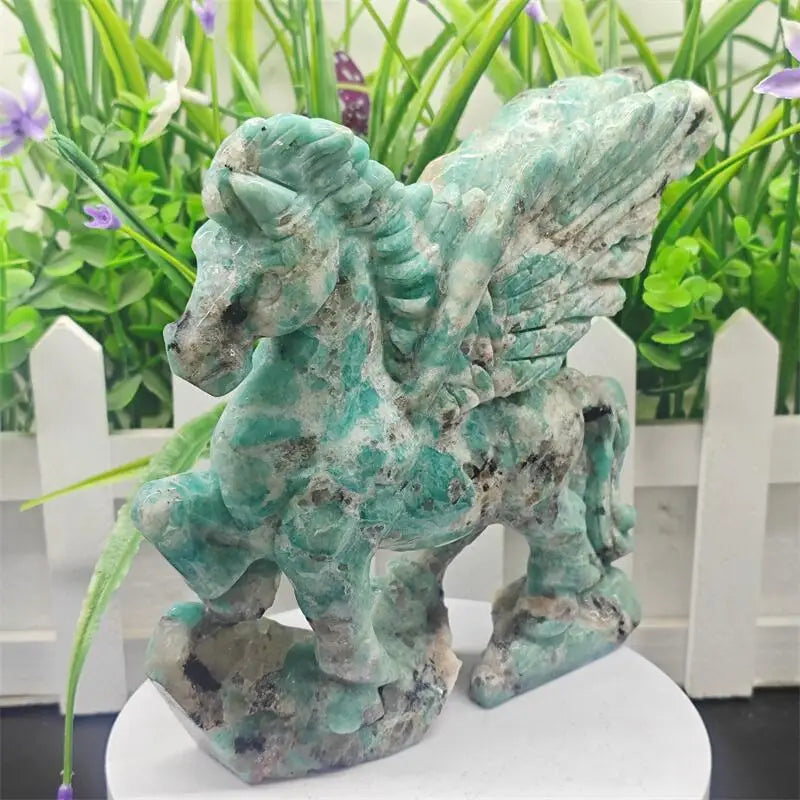 Blue Amazonite Unicorn-ToShay.org