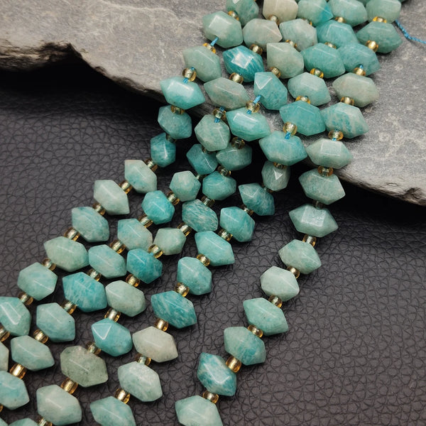 Green Amazonite Beads-ToShay.org