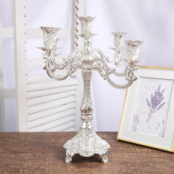 Gold Embossed Candelabra-ToShay.org