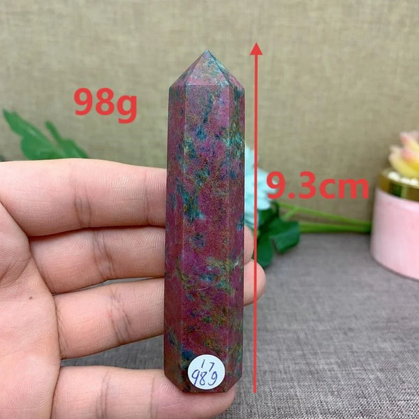Red Ruby Crystal Point-ToShay.org