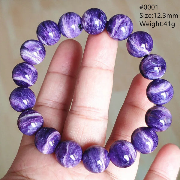 Purple Charoite Bracelet-ToShay.org