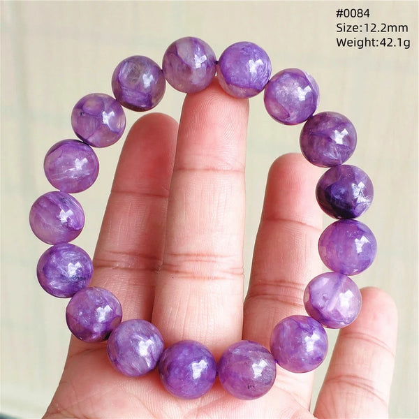 Purple Charoite Bracelet-ToShay.org