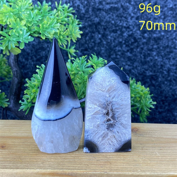Black Silk Stripe Agate-ToShay.org