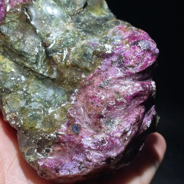 Purple Green Atlantis Stone-ToShay.org