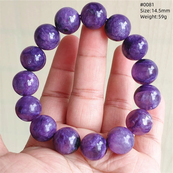 Purple Charoite Bracelet-ToShay.org