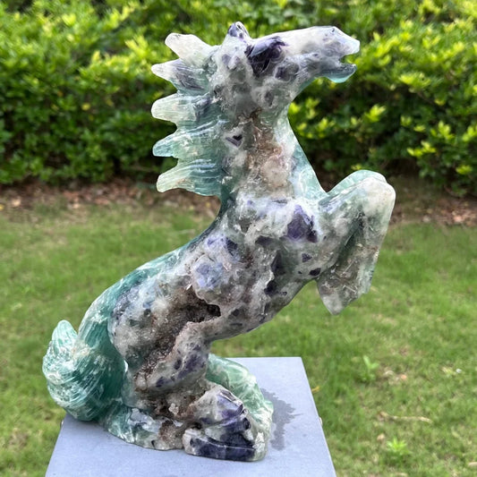 Green Fluorite Horse-ToShay.org