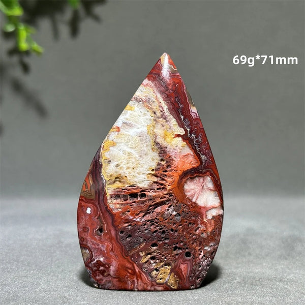 Red Agate Torch-ToShay.org
